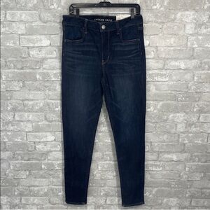 American Eagle Dark Blue Denim Jeans